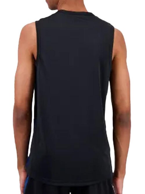 Le Coq Sportif N°1 Zwart Heren Mouwloos T-shirt - Kiabi