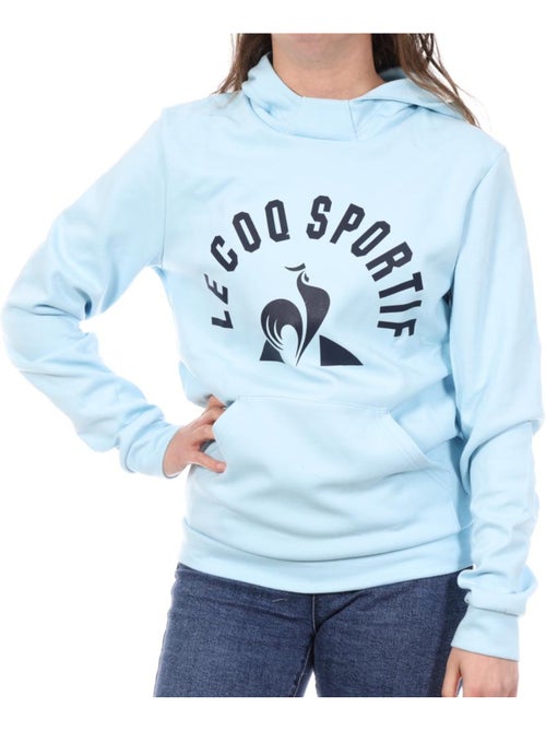 Le Coq Sportif N°34 Dames Hoodie Lichtblauw - Kiabi Le Coq Sportif N°34 Dames Hoodie Lichtblauw - Kiabi