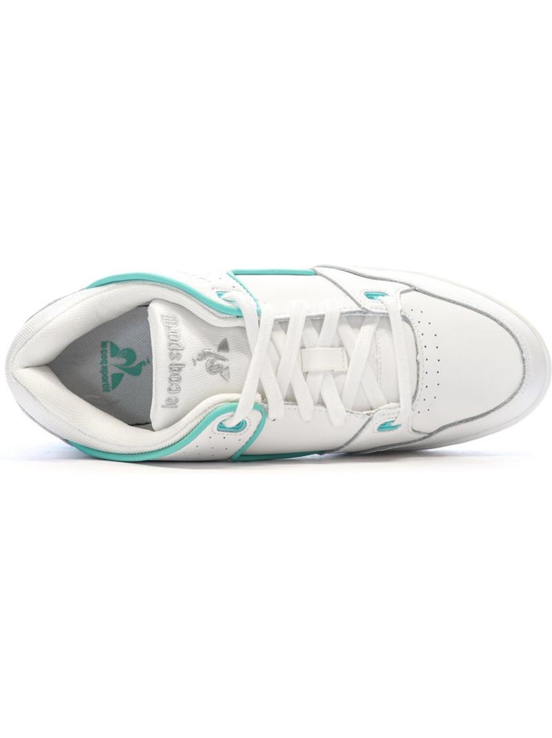 Le Coq Sportif Nineties Heren Sneakers Wit/Turquoise Turkoois - Kiabi