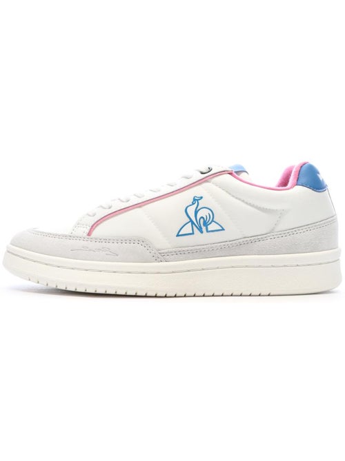 Le Coq Sportif Noah Dames Sneakers Wit/Roze/Blauw - Kiabi Le Coq Sportif Noah Dames Sneakers Wit/Roze/Blauw - Kiabi