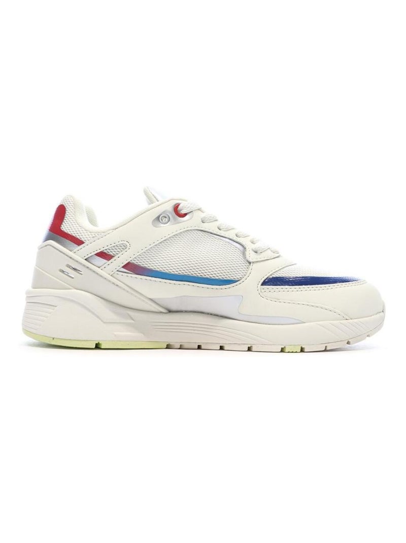 Le Coq Sportif Oly R1100 Witte Sneakers voor Jongens 2410396 Wit - Kiabi