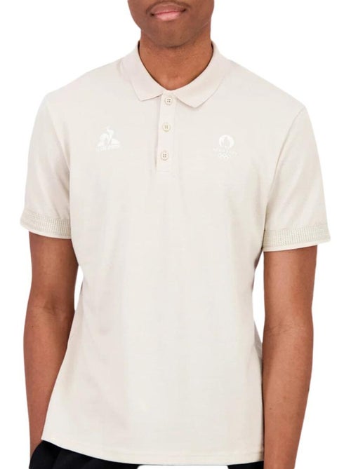 Le Coq Sportif Polo Beige voor Heren - Stijlvol & Comfortabel - Kiabi Le Coq Sportif Polo Beige voor Heren - Stijlvol & Comfortabel - Kiabi