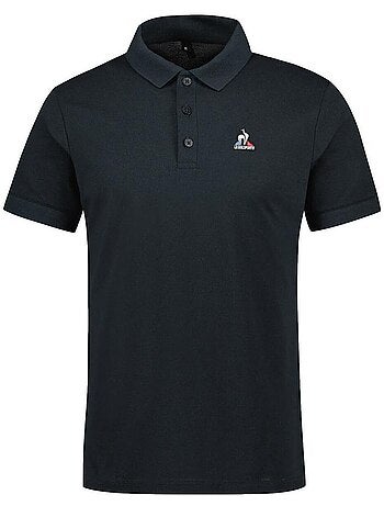 Le coq sportif polo zwart voor heren - 2111403