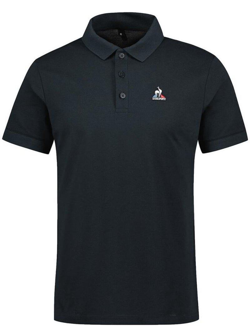 Le Coq Sportif Polo Zwart voor Heren - 2111403 Zwart - Kiabi