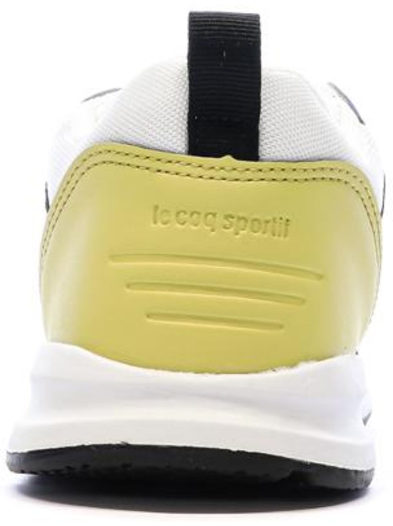 Le Coq Sportif R500 Jongens Sneakers Wit/Zwart/Geel Zwart - Kiabi