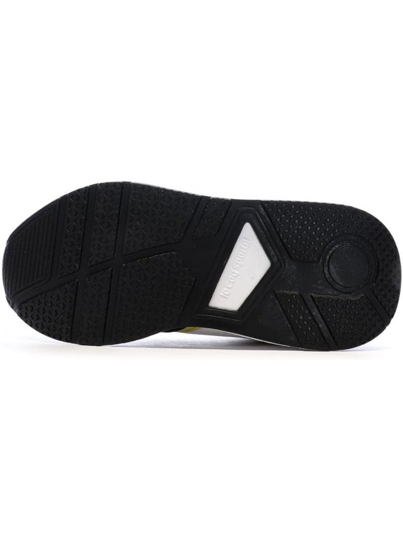 Le Coq Sportif R500 Jongens Sneakers Wit/Zwart/Geel Zwart - Kiabi
