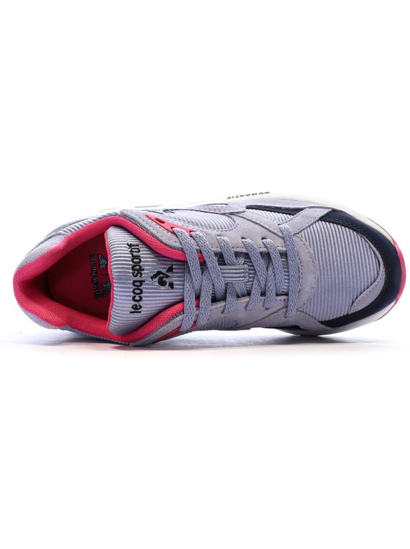 Le Coq Sportif R850 Grijze Dames Sneakers Zilvergrijs - Kiabi