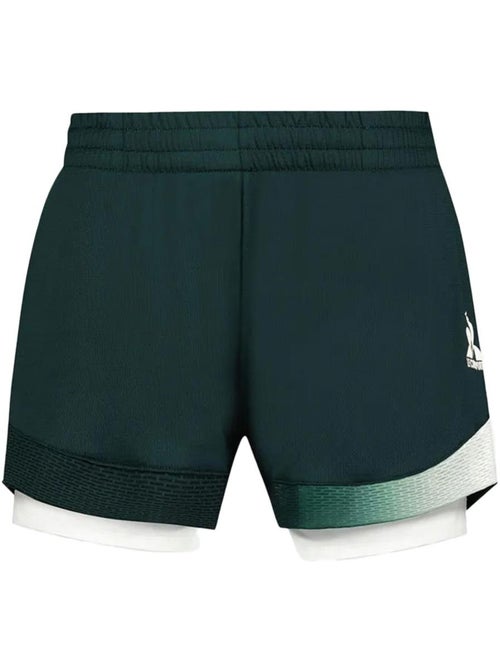 Le Coq Sportif Tennis Pro 24 N°2 Groene Sportshort - Kiabi Le Coq Sportif Tennis Pro 24 N°2 Groene Sportshort - Kiabi