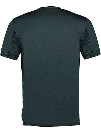 Le coq sportif tennis sportmaillot groen voor heren