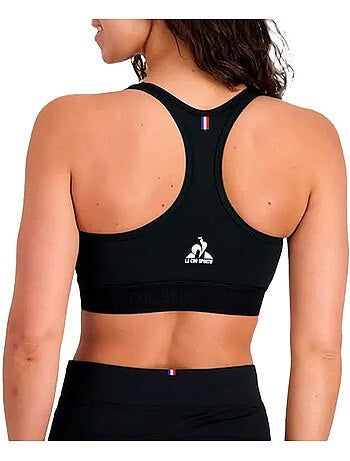 Le coq sportif training sportbeha zwart voor dames