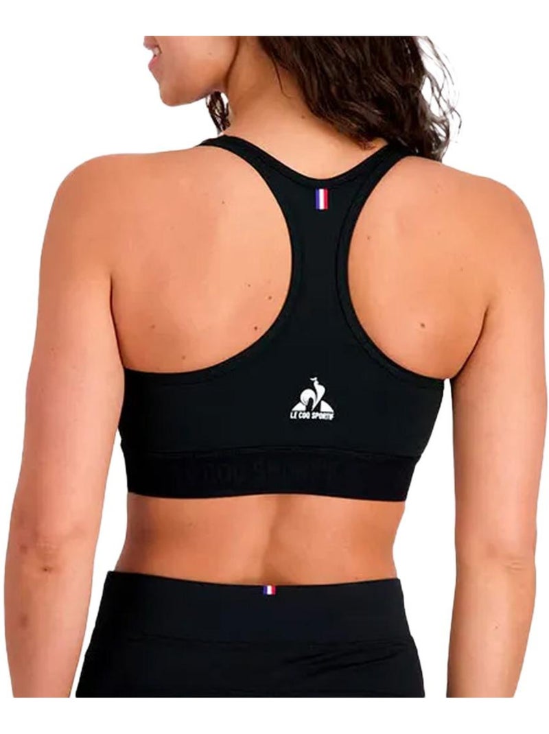 Le Coq Sportif Training Sportbeha Zwart voor Dames Zwart - Kiabi