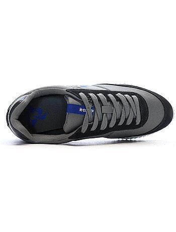 Le coq sportif veloce heren sneakers grijs/zwart