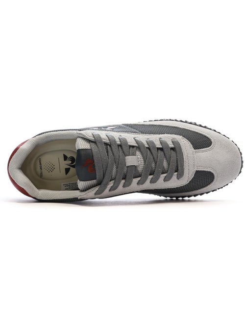 Le Coq Sportif Veloce I Dark Heren Sneakers Grijs - Kiabi Le Coq Sportif Veloce I Dark Heren Sneakers Grijs - Kiabi