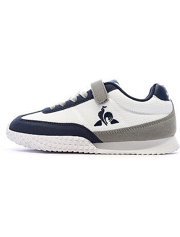 Le coq sportif veloce i ps sneakers voor jongens - marine/wit/grijs