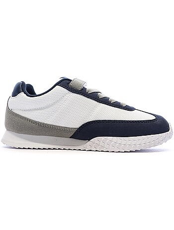 Le coq sportif veloce i ps sneakers voor jongens - marine/wit/grijs