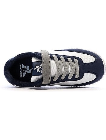 Le coq sportif veloce i ps sneakers voor jongens - marine/wit/grijs