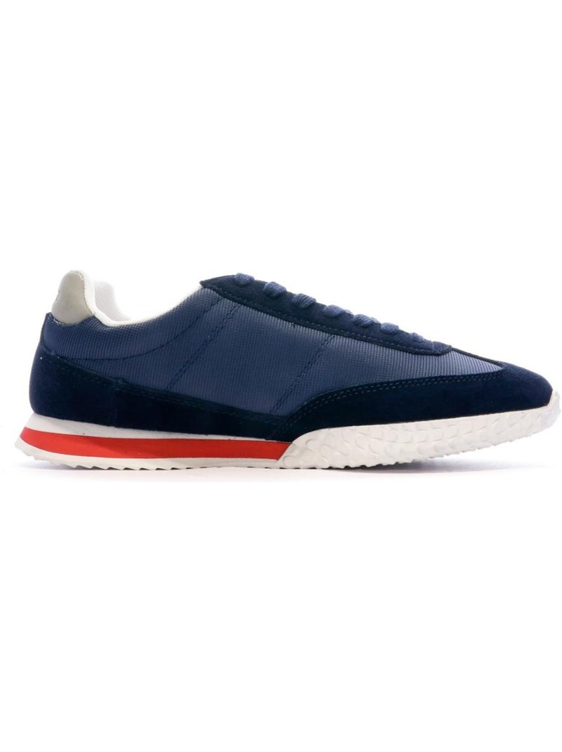 Le Coq Sportif Veloce Tricolore Marine Heren Sneakers Marineblauw - Kiabi