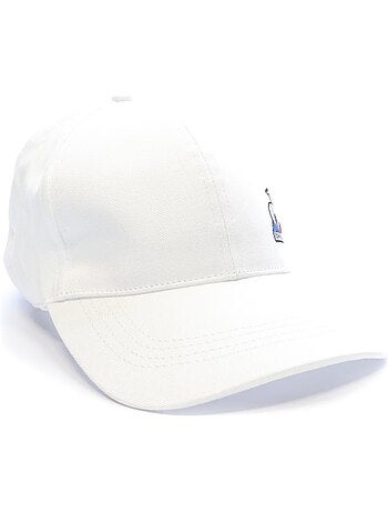 Le coq sportif witte pet voor heren - optisch design