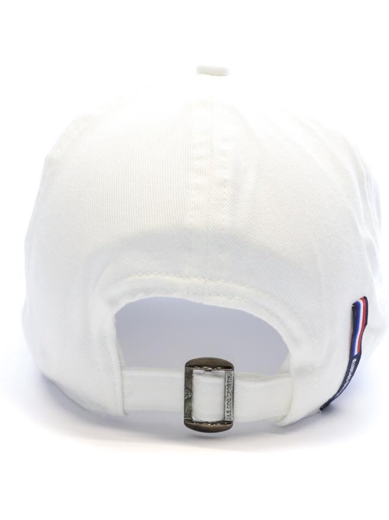 Le Coq Sportif Witte Pet voor Heren - Optisch Design Wit - Kiabi