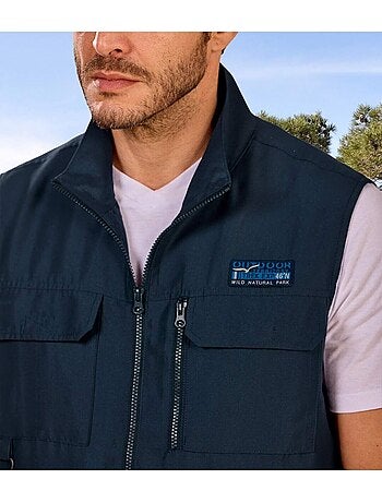 Gilet reporter zippé - atlas for men