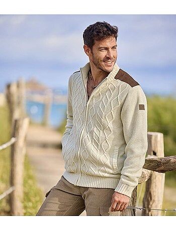 Le gilet tricot doublé polaire - atlas for men