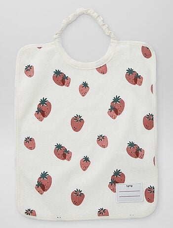 Le lot de 2 bavoirs à l'encolure élastiquée