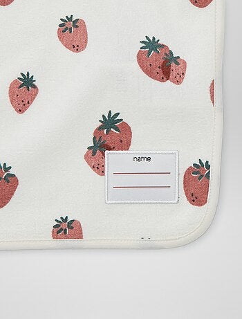 Le lot de 2 bavoirs à l'encolure élastiquée