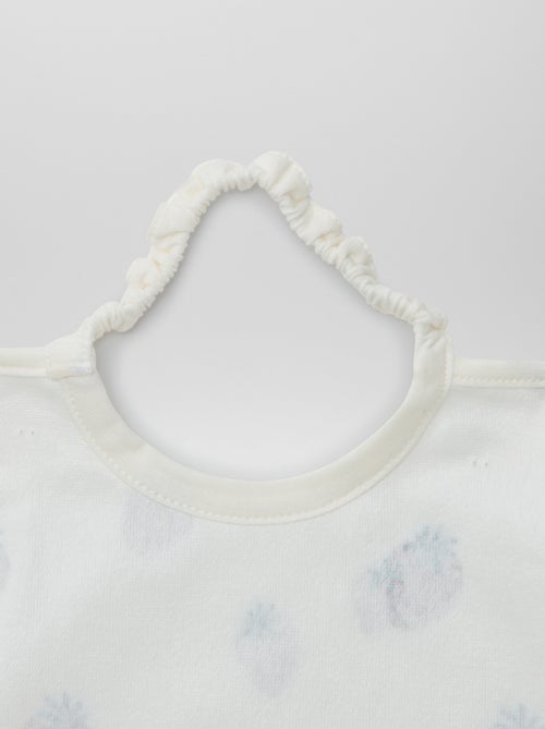 Le lot de 2 bavoirs à l'encolure élastiquée - Kiabi