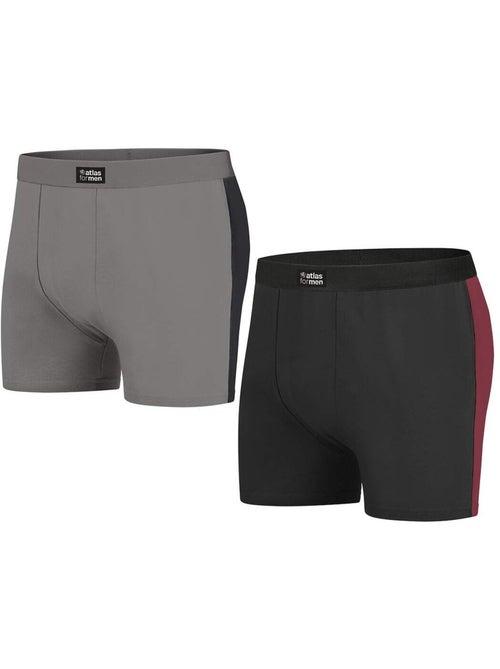 Le lot de 2 boxers sport - atlas for men - Kiabi Le lot de 2 boxers sport - atlas for men - Kiabi