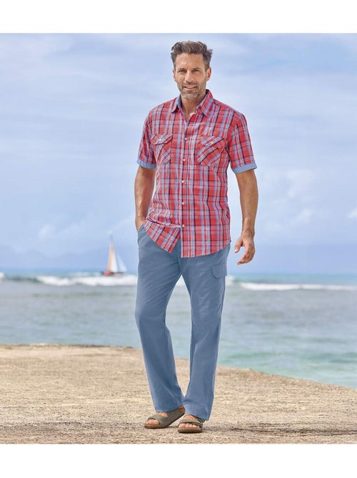 Le lot de 2 pantalons cargo en jean - atlas for men - Kiabi Le lot de 2 pantalons cargo en jean - atlas for men - Kiabi