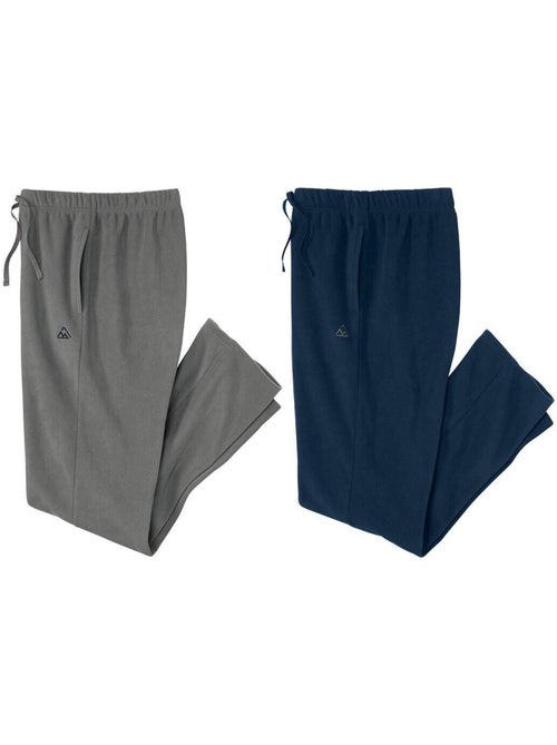Le lot de 2 pantalons micropolaires - atlas for men - Kiabi Le lot de 2 pantalons micropolaires - atlas for men - Kiabi