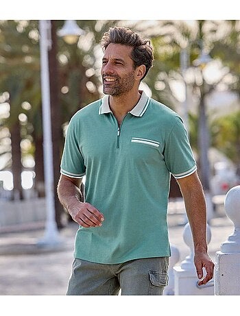 Le lot de 2 polos col zippé - atlas for men