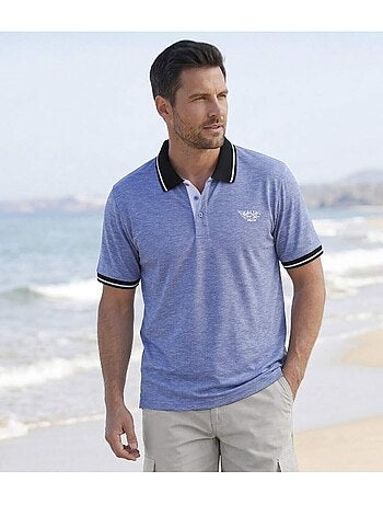 Le lot de 2 polos effet flammé - atlas for men