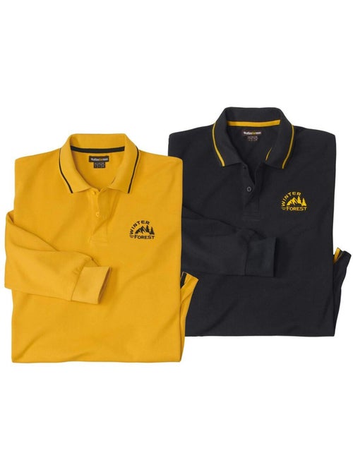 Le lot de 2 polos piqués trendy  - atlas for men - Kiabi