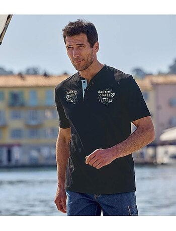 Le lot de 2 tee-shirts col boutonné tropic cup - atlas for men