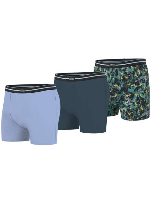 Le lot de 3 boxers en coton stretch - atlas for men - Kiabi Le lot de 3 boxers en coton stretch - atlas for men - Kiabi