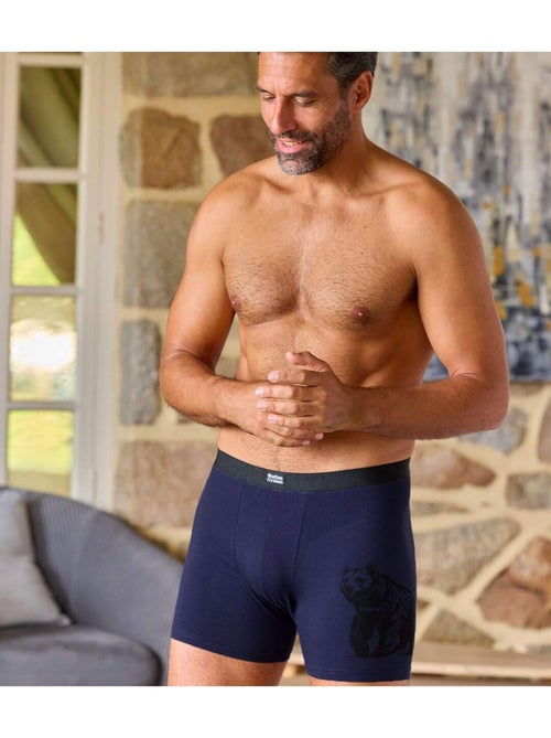 Le Lot de 3 Boxers Stretch Confort - ATLAS FOR MEN - Kiabi Le Lot de 3 Boxers Stretch Confort - ATLAS FOR MEN - Kiabi