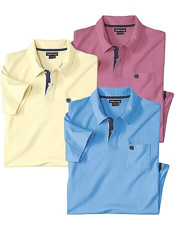 Le lot de 3 polos summertime - atlas for men