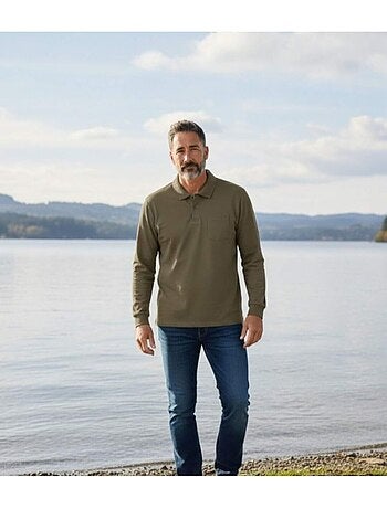 Le Lot de 3 Polos Manches Longues Outdoor - ATLAS FOR MEN