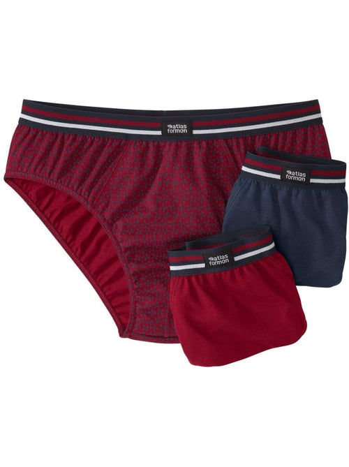 Le lot de 3 slips confort - atlas for men - Kiabi Le lot de 3 slips confort - atlas for men - Kiabi