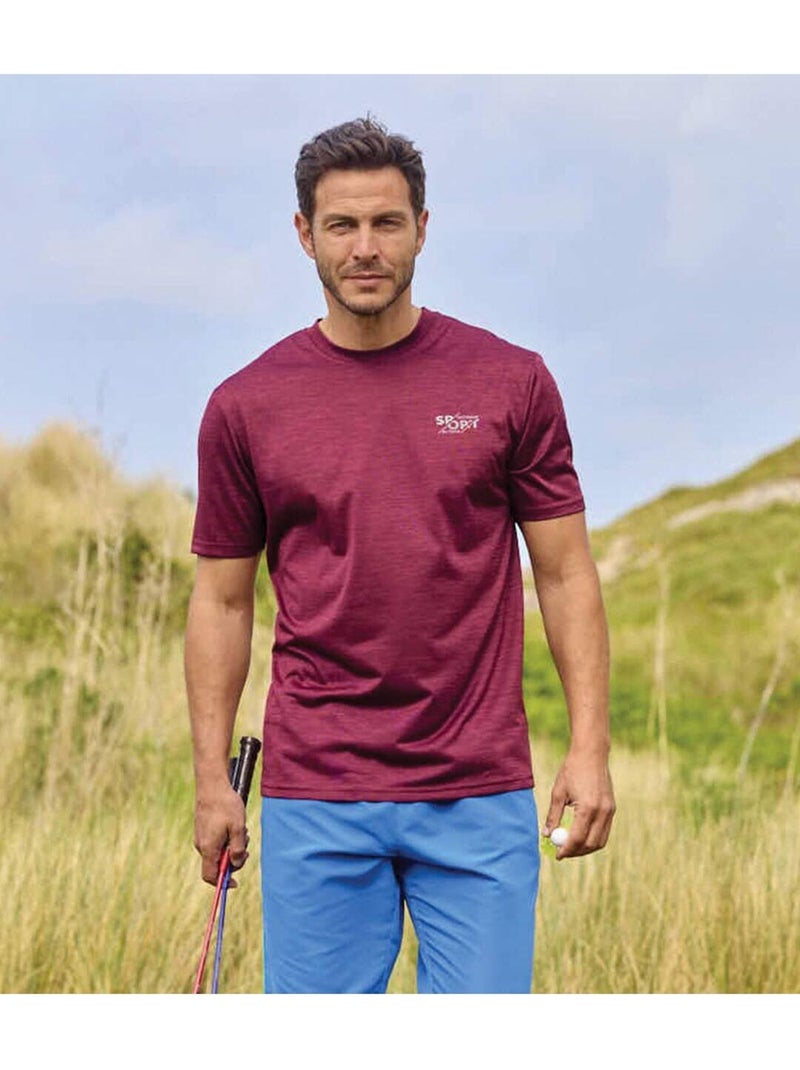 Le lot de 3 tee-shirts sport  - atlas for men Gris Rouge Bleu - Kiabi