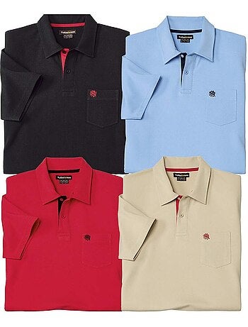 Le lot de 4 polos manches courtes - atlas for men