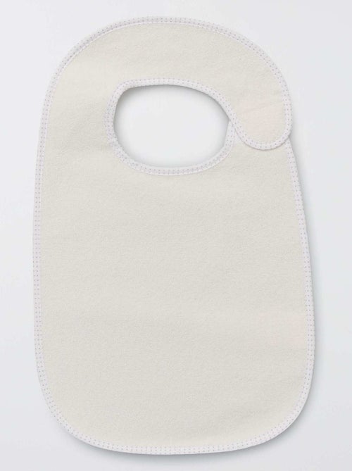 Le lot de 7 bavoirs éponge doublés - Kiabi