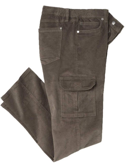 Le Pantalon Cargo en Velours Côtelé - ATLAS FOR MEN - Kiabi Le Pantalon Cargo en Velours Côtelé - ATLAS FOR MEN - Kiabi