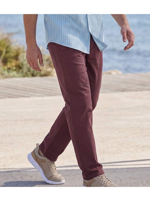 Le pantalon chino en twill stretch  - atlas for men - Kiabi