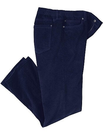 Le pantalon regular en velours stretch - atlas for men