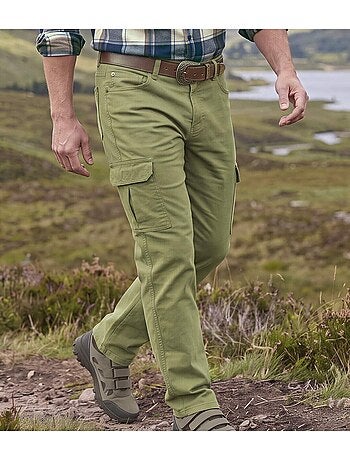Le pantalon twill cargo 7 poches - atlas for men
