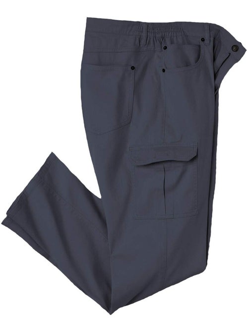 Le Pantalon Twill Cargo Taille Semi-Elastiquée  - ATLAS FOR MEN - Kiabi
