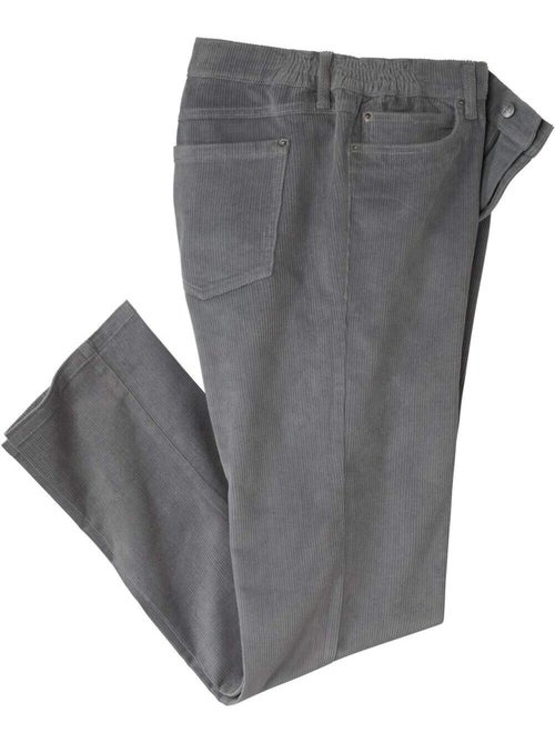 Le pantalon velours 5 poches stretch  - atlas for men - Kiabi