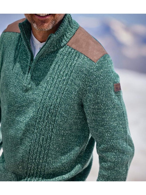 Le pull tricot col camionneur forest - atlas for men - Kiabi Le pull tricot col camionneur forest - atlas for men - Kiabi